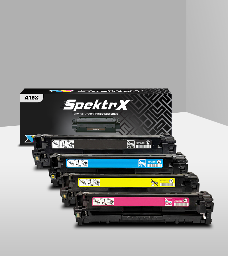 Cartridge HP 415X Set (4 color) W2030X/W2031X/W2032X/W2033X